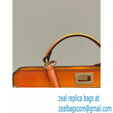 Fendi Peekaboo ISEEU East-West Bag Graduated Orange - Click Image to Close