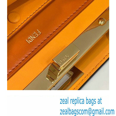 Fendi Peekaboo ISEEU East-West Bag Graduated Orange