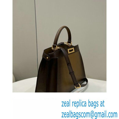 Fendi Peekaboo ISEEU Medium Bag Graduated Coffee