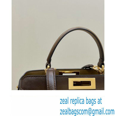 Fendi Peekaboo ISEEU Medium Bag Graduated Coffee - Click Image to Close