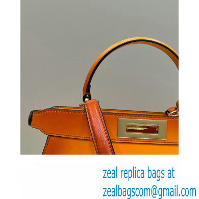 Fendi Peekaboo ISEEU Medium Bag Graduated Orange - Click Image to Close