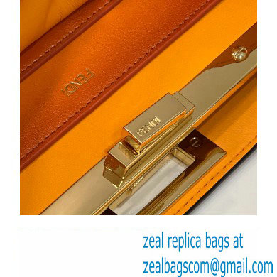 Fendi Peekaboo ISEEU Medium Bag Graduated Orange - Click Image to Close