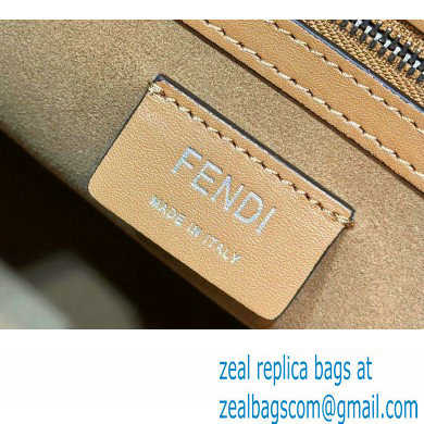 Fendi Peekaboo X-Tote bag Brown leather with FF motif