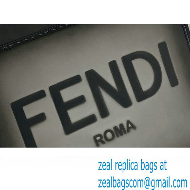 Fendi Sunshine Large Shopper Tote Bag Graduated Gray