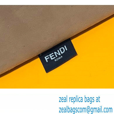 Fendi Sunshine Large Shopper Tote Bag Graduated Orange