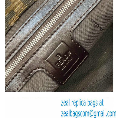 Fendi Vintage Mini Tote Bag in Brown jacquard FF fabric 8316s - Click Image to Close