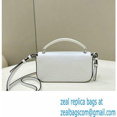 Fendi by Marc Jacobs Baguette Phone Pouch Bag in Print Leather White 2024 - Click Image to Close