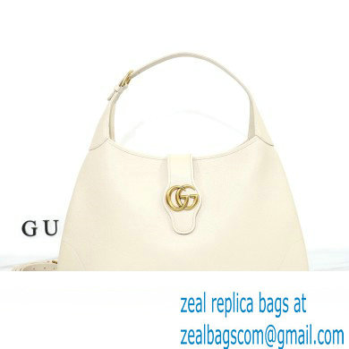 Gucci Aphrodite large shoulder bag 726322 leather White 2024 - Click Image to Close