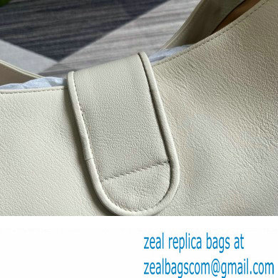 Gucci Aphrodite large shoulder bag 772483 leather White with Brass hardware 2024 - Click Image to Close