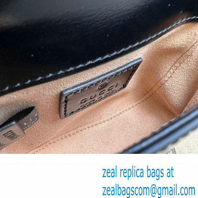 Gucci Bamboo 1947 super mini bag 760246 leather Black 2023