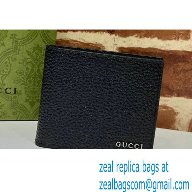 Gucci Bi-fold wallet with Gucci logo 771153 in Black leather - Click Image to Close