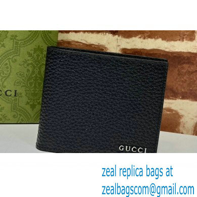 Gucci Bi-fold wallet with Gucci logo 771153 in Black leather