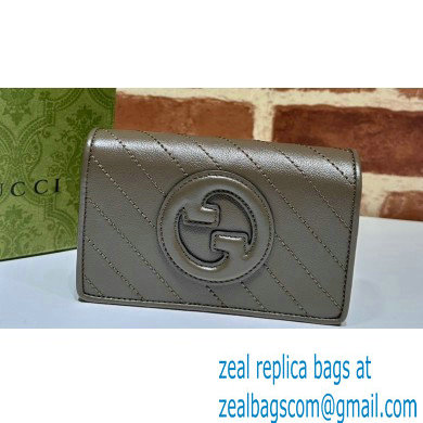 Gucci Blondie wallet 760336 Brown