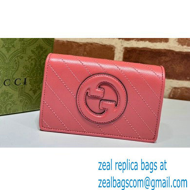 Gucci Blondie wallet 760336 Pink - Click Image to Close