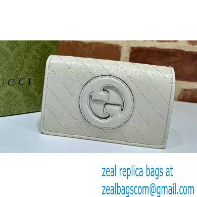 Gucci Blondie wallet 760336 White - Click Image to Close