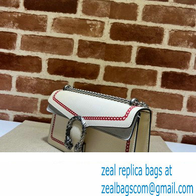 Gucci Dionysus Small Shoulder Bag 499623 Leather White