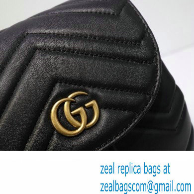 Gucci GG Marmont Rucksack Backpack Bag 528129 Black - Click Image to Close
