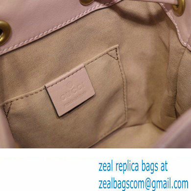Gucci GG Marmont Rucksack Backpack Bag 528129 Pink