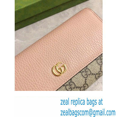 Gucci GG Marmont chain wallet 546585 Pink