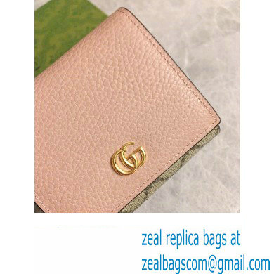 Gucci GG Marmont medium wallet 598587 Pink