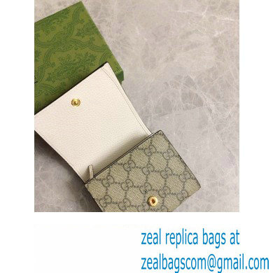 Gucci GG Marmont medium wallet 598587 White