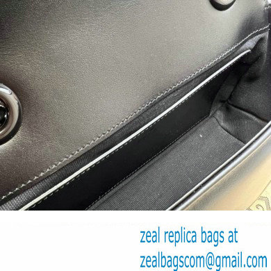 Gucci GG Marmont mini shoulder bag 446744 Black brass hardware 2024