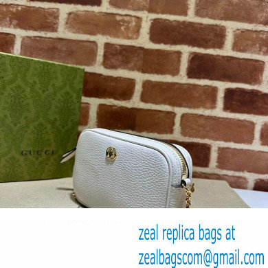 Gucci GG Marmont mini shoulder bag 772759 leather White