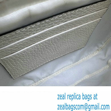 Gucci GG Marmont mini shoulder bag 772759 leather White - Click Image to Close