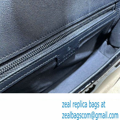Gucci GG Marmont patent Small shoulder bag 443497 Black 2024 - Click Image to Close