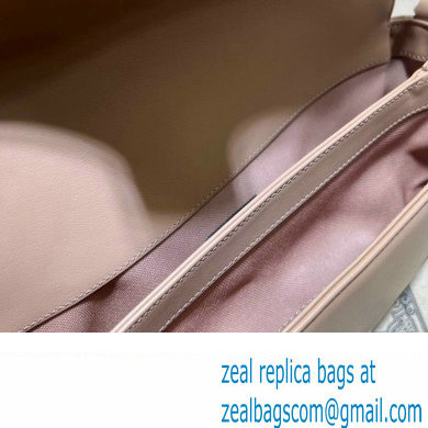 Gucci GG Marmont shoulder bag 734814 leather Nude with Brass hardware 2024 - Click Image to Close