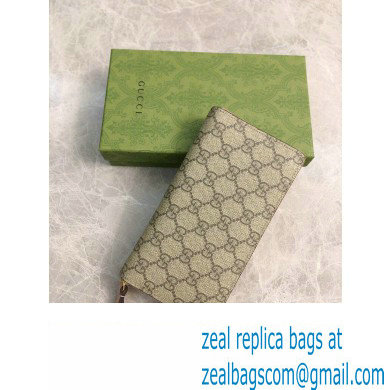 Gucci GG Marmont zip around wallet 456117 Pink