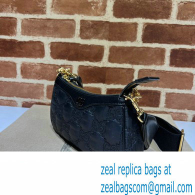Gucci GG Matelasse handbag 735049 Nylon Black - Click Image to Close