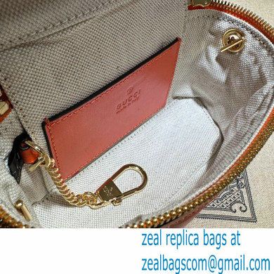 Gucci GG Matelasse top handle mini bag ?23770 Orange - Click Image to Close