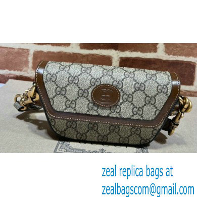 Gucci GG Supreme top handle mini bag 723762 Beige 2024