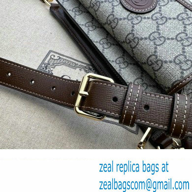 Gucci GG belt bag with Interlocking G 746300 beige and ebony Supreme 2024