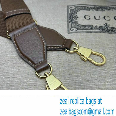 Gucci GG canvas Duffle bag with Interlocking G 696014 Beige 2023