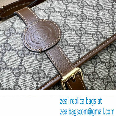 Gucci GG messenger bag with Interlocking G 745679 Beige - Click Image to Close