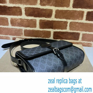 Gucci GG messenger bag with Interlocking G 745679 Black - Click Image to Close