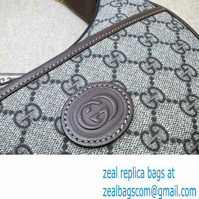 Gucci Half-moon-shaped mini bag with Interlocking G 726843 GG canvas Beige - Click Image to Close