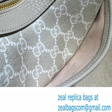 Gucci Half-moon-shaped mini bag with Interlocking G 726843 GG canvas Oatmeal - Click Image to Close