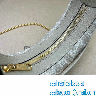 Gucci Half-moon-shaped mini bag with Interlocking G 726843 GG canvas Oatmeal - Click Image to Close