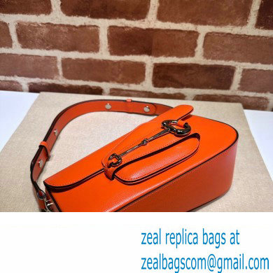 Gucci Horsebit 1955 small shoulder bag 764155 Leather Orange