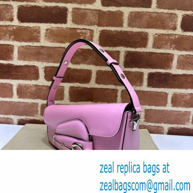 Gucci Horsebit 1955 small shoulder bag 764155 Leather Pink - Click Image to Close