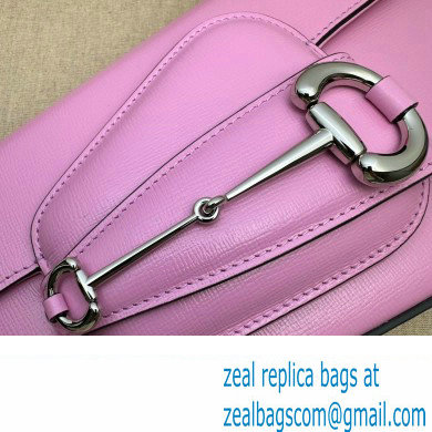Gucci Horsebit 1955 small shoulder bag 764155 Leather Pink - Click Image to Close