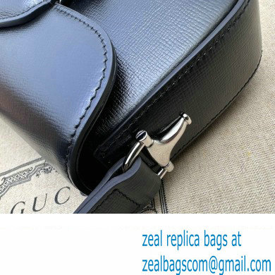 Gucci Horsebit 1955 small shoulder bag 764155 leather Black - Click Image to Close