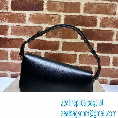 Gucci Horsebit 1955 small shoulder bag 764155 leather Black - Click Image to Close