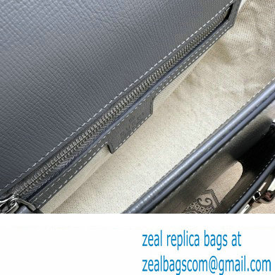Gucci Horsebit 1955 small shoulder bag 764155 leather Gray - Click Image to Close