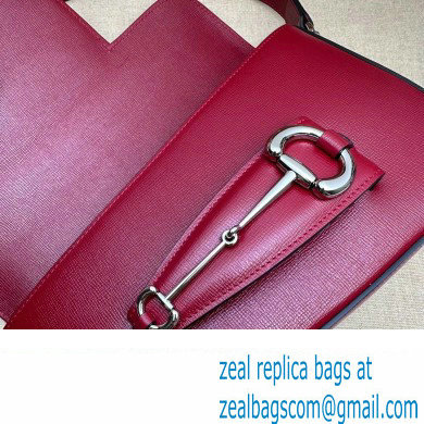 Gucci Horsebit 1955 small shoulder bag 764155 leather Red