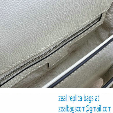 Gucci Horsebit 1955 small shoulder bag 764155 leather White