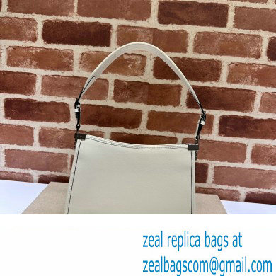 Gucci Horsebit Slim small shoulder bag 764191 Leather White - Click Image to Close